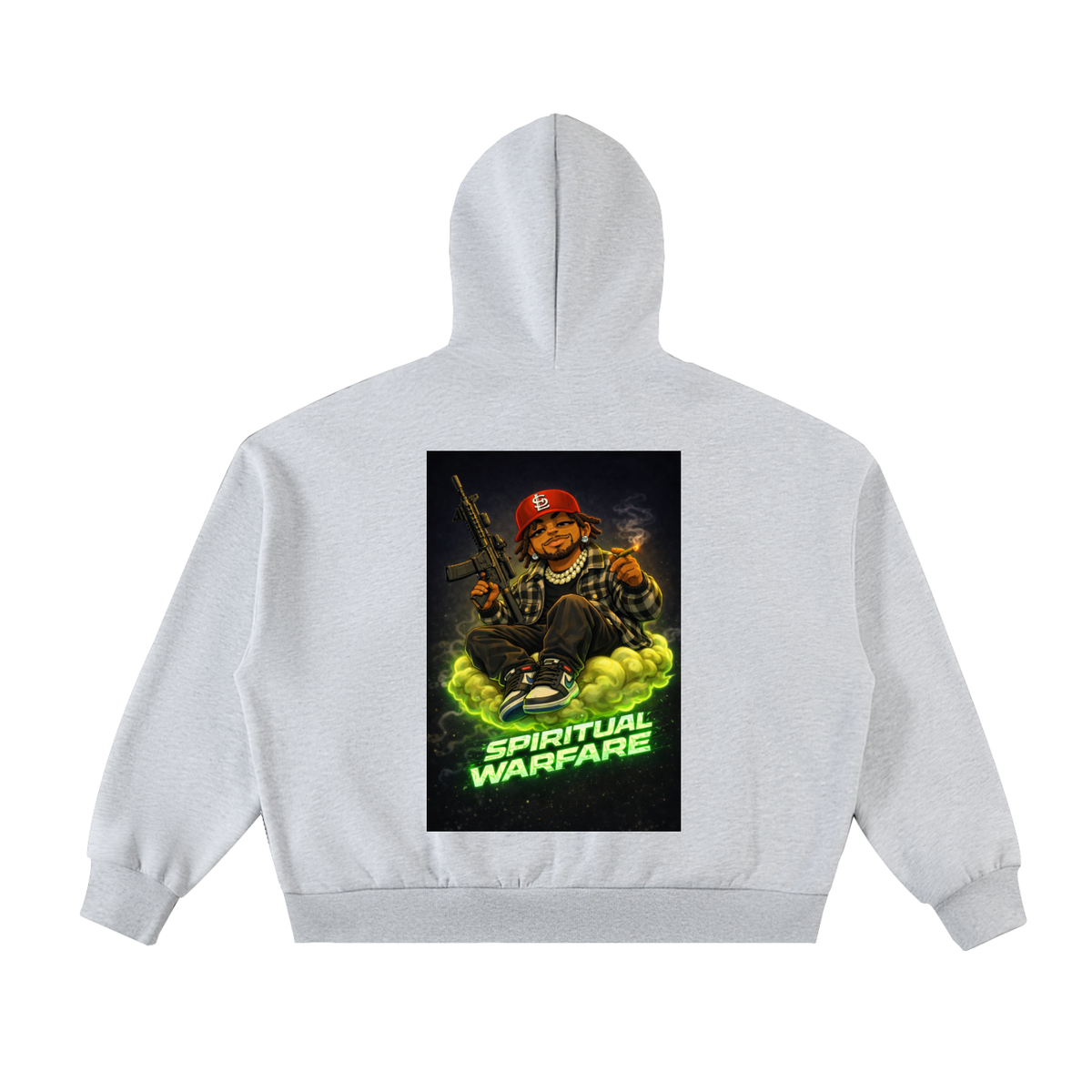 Spiritual Warfare Zip-Up Hoodie — BP
