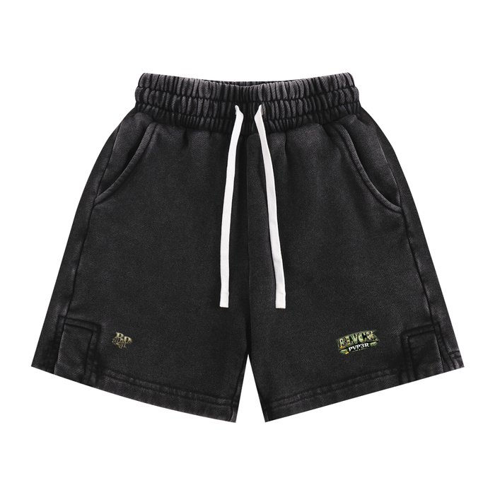 Snow Washed Shorts — Kids